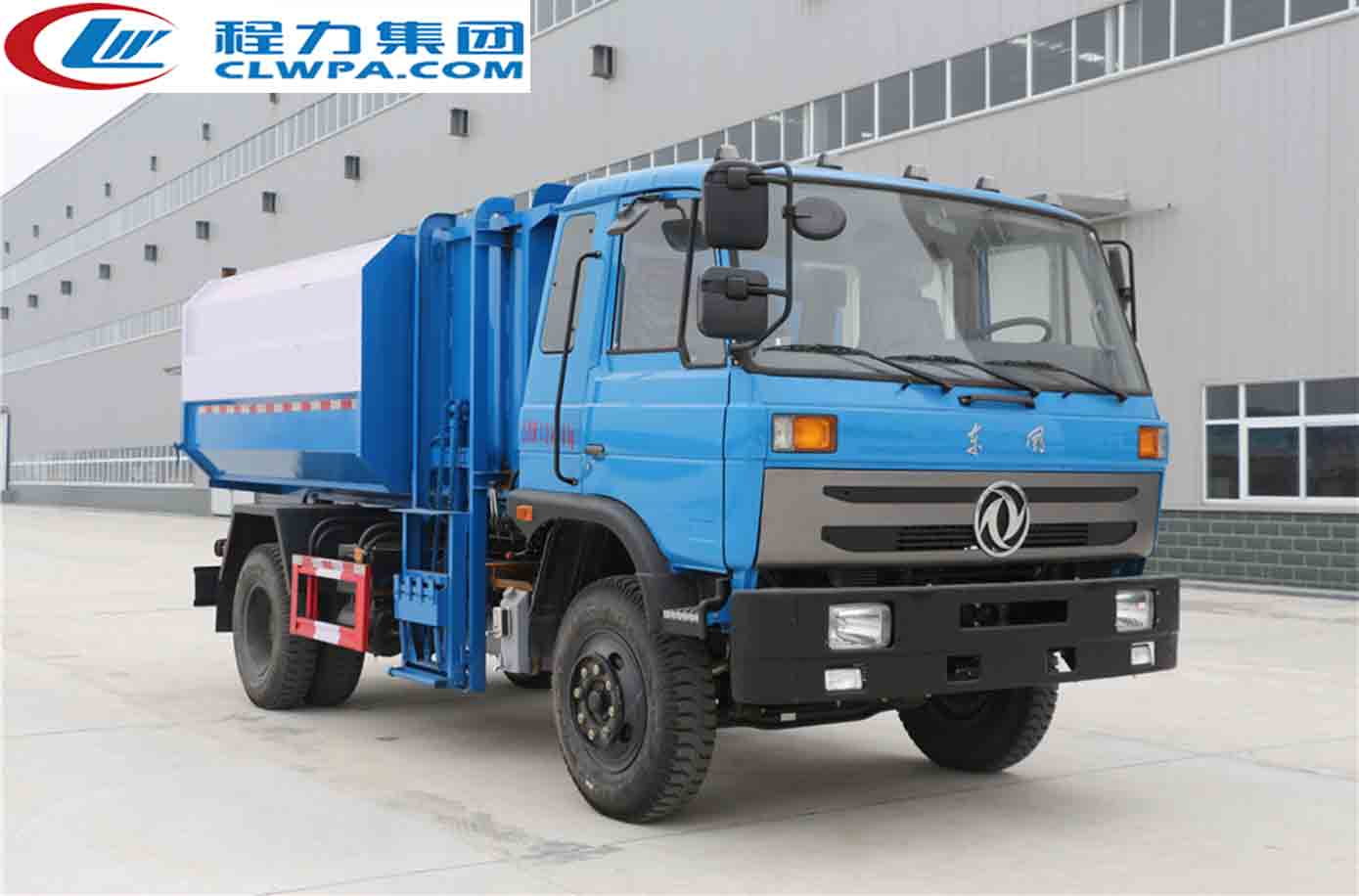 國五東風(fēng)153或嘉運自裝卸式垃圾車