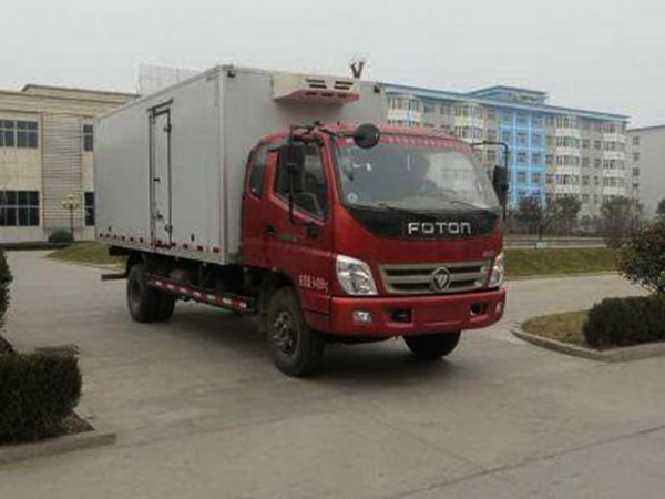 福田排半5.1米貨廂冷藏車 福田排半5.1米貨廂冷藏車