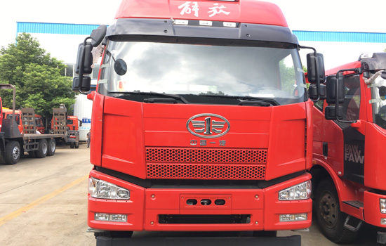 【國五】解放J6前四后八平板車