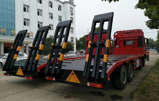 【國五】解放J6前四后八平板車 【國五】解放J6前四后八平板車